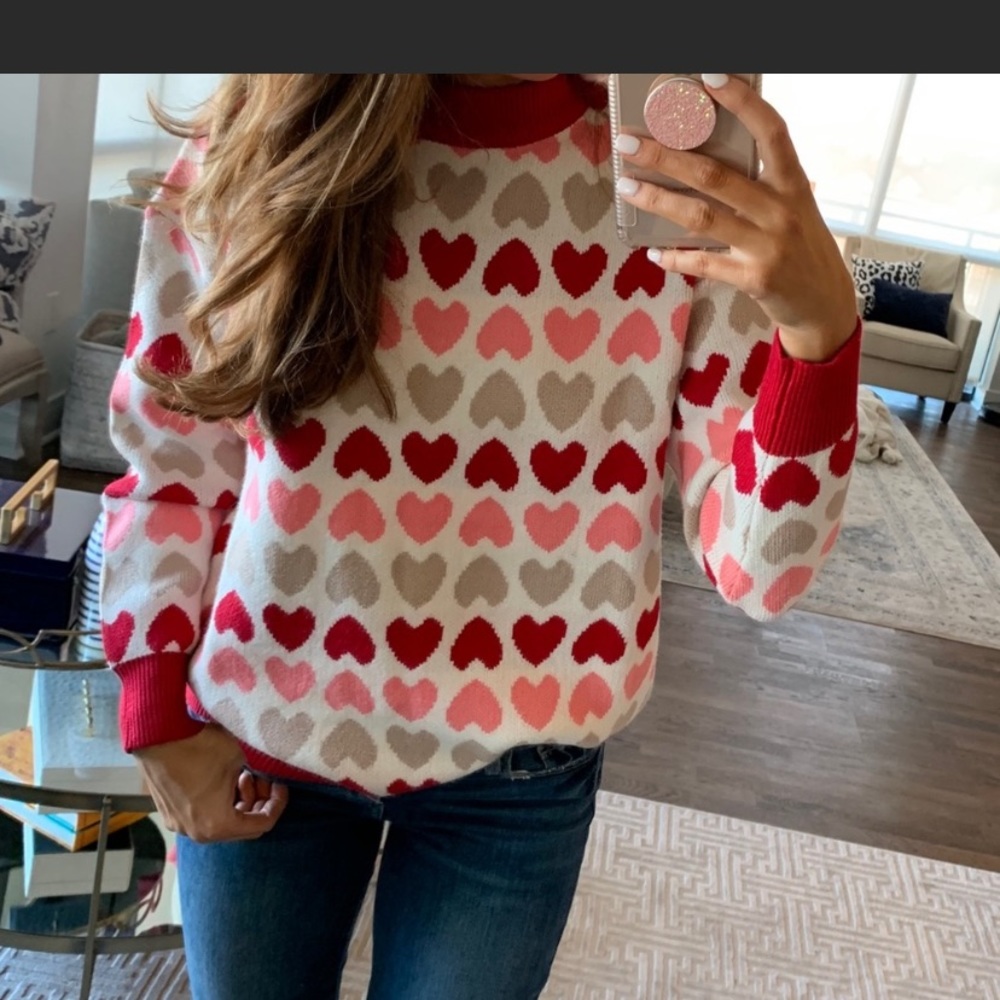 Heart sweater